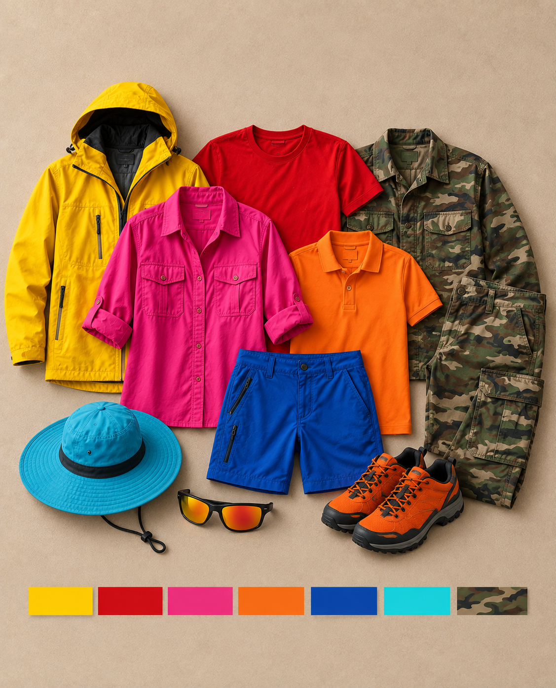 Colors not to wear on safari